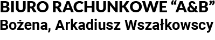 Biuro Rachunkowe A & B logo
